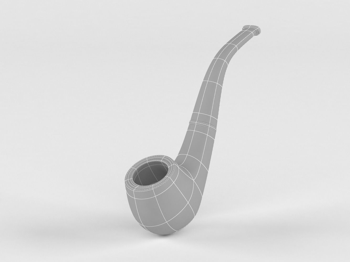 Tobacco Pipe 3D model_17