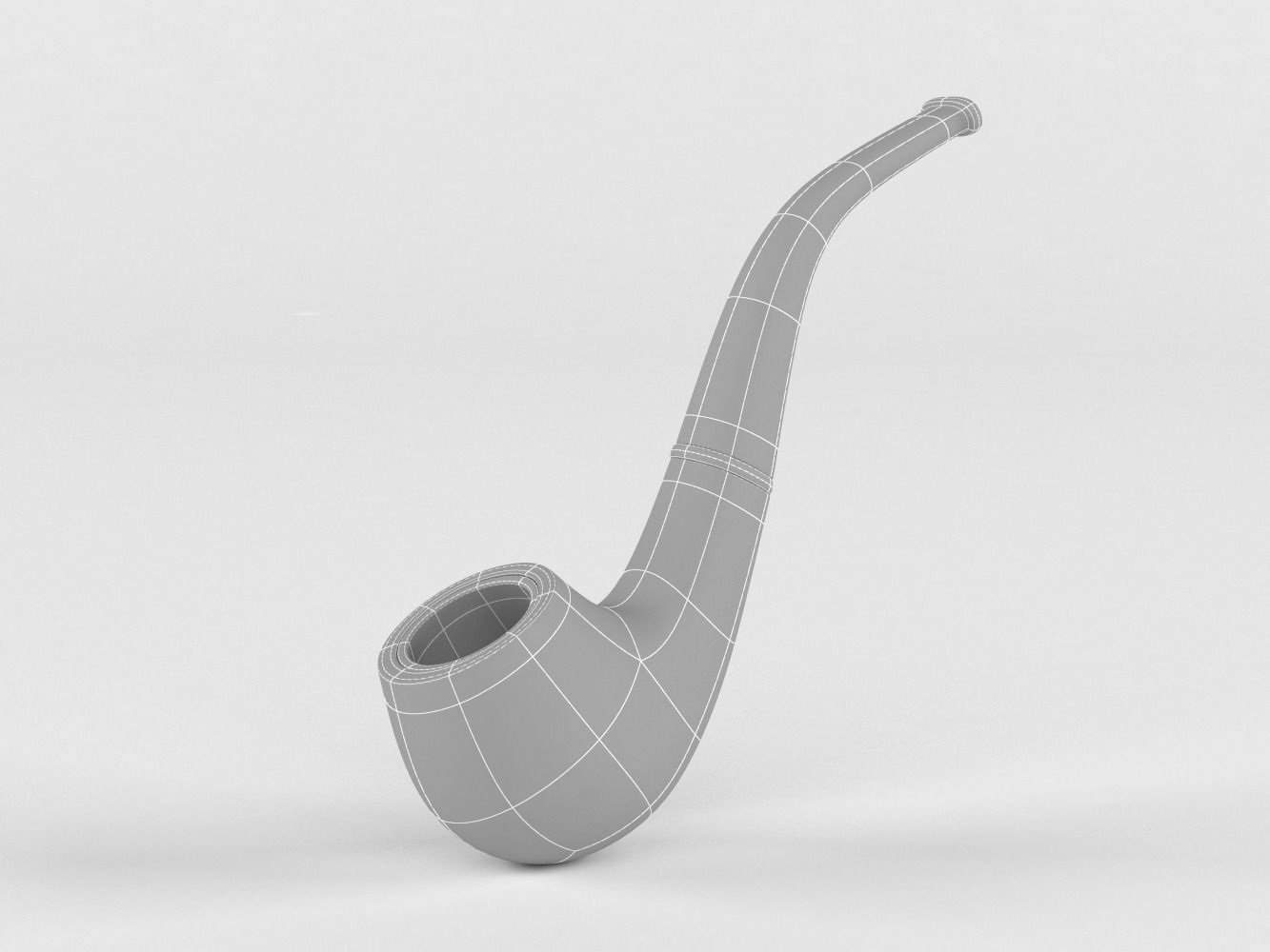 Tobacco Pipe 3D model_14