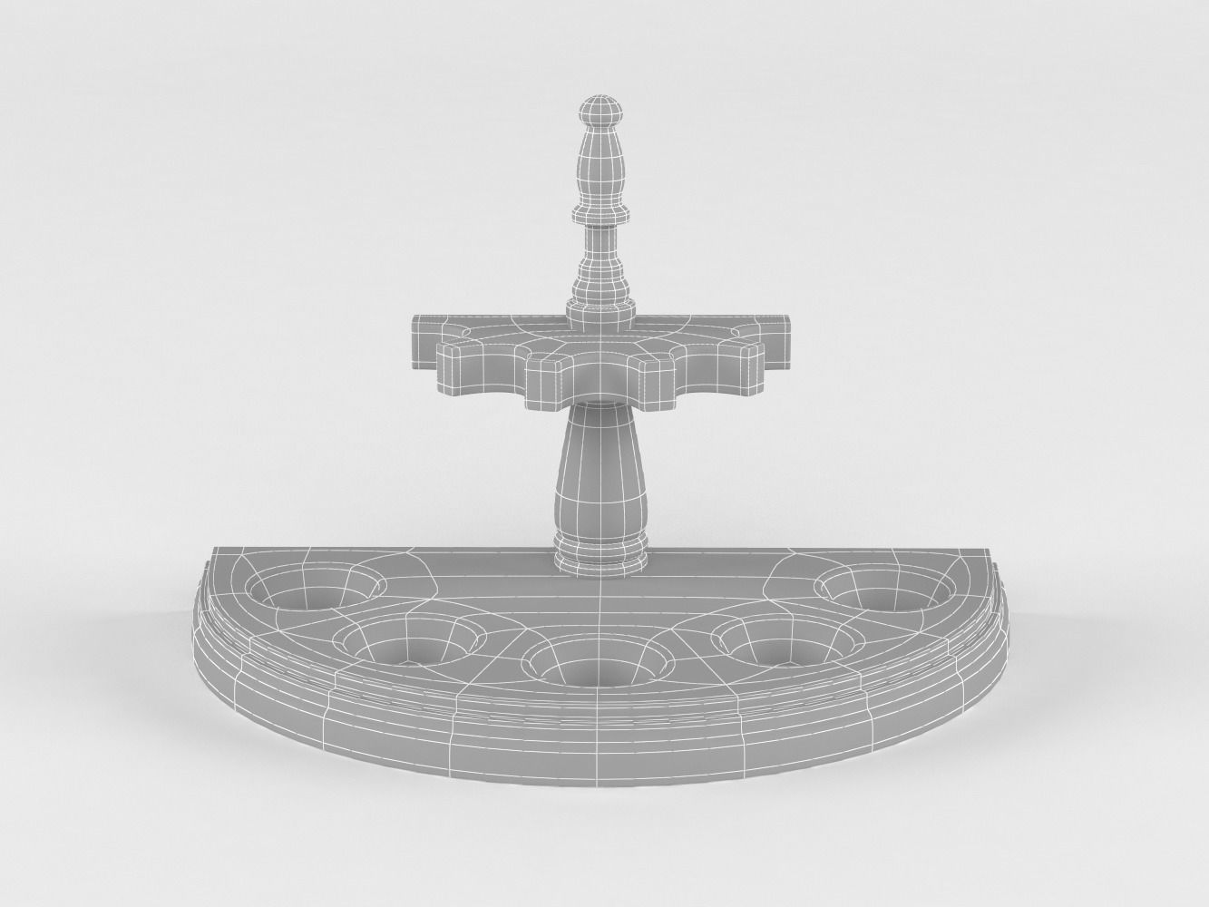 Tobacco Pipe 3D model_12