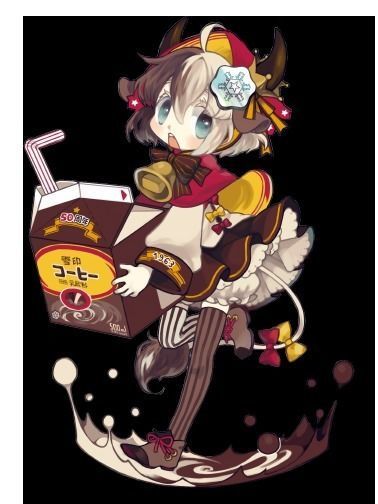 Yukico-tan figure of girl holding milk carton 3D print model_10