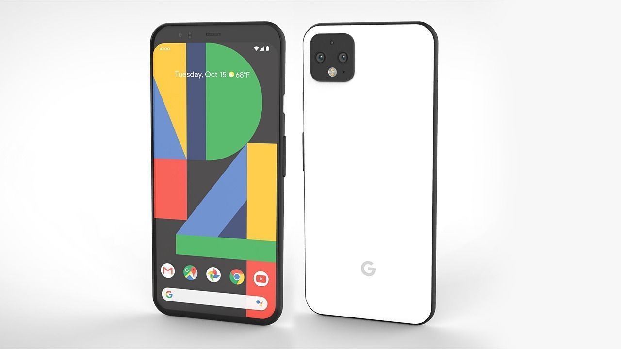 Google Pixel 4 XL 3D model_1