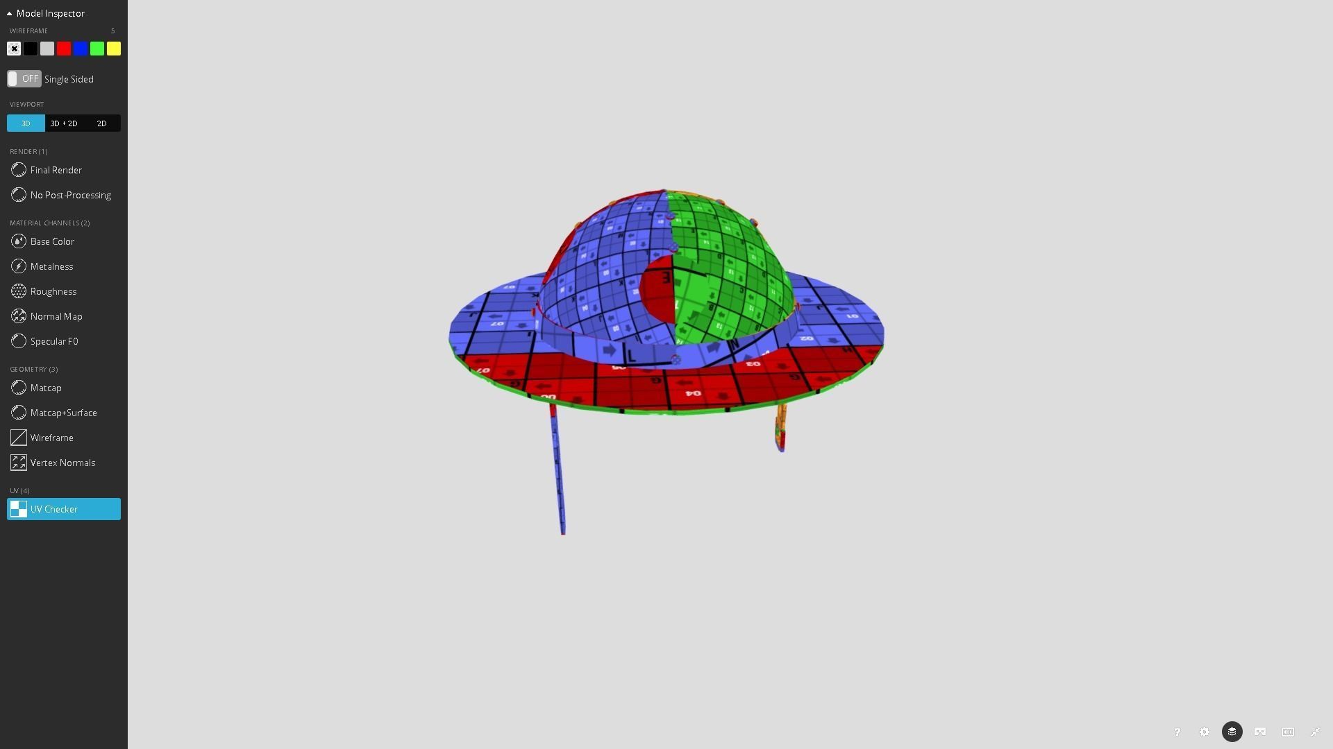 Medieval Sallet Low-poly 3D model_10