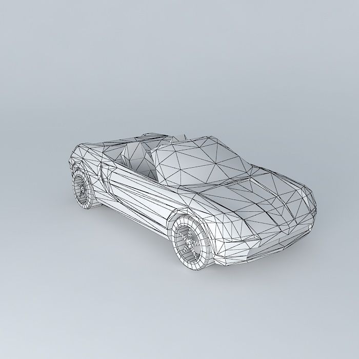 Toyota MR2 Free 3D model_3