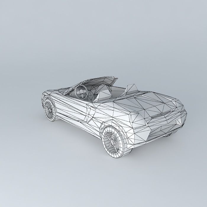Toyota MR2 Free 3D model_4