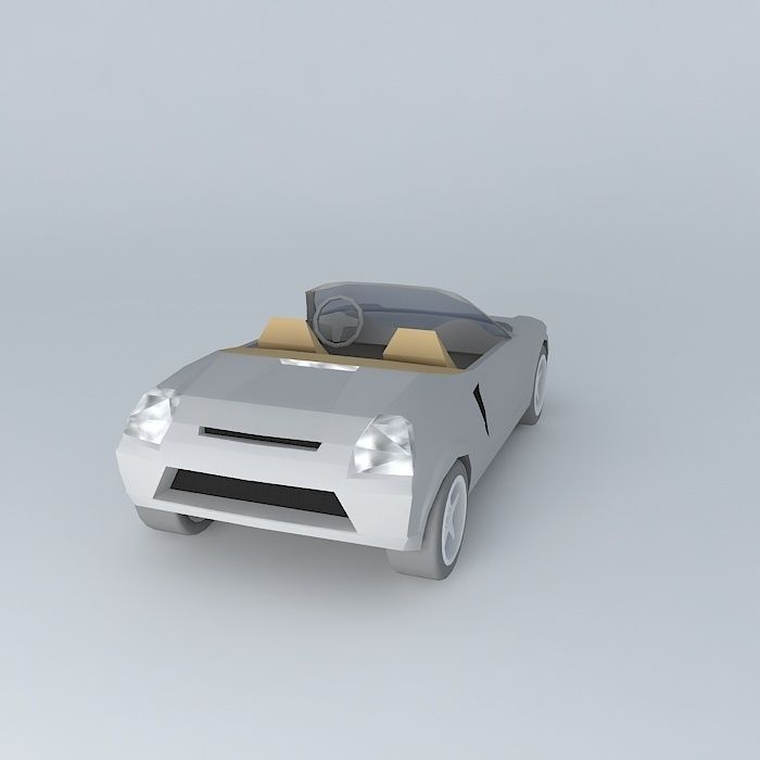 Toyota MR2 Free 3D model_1