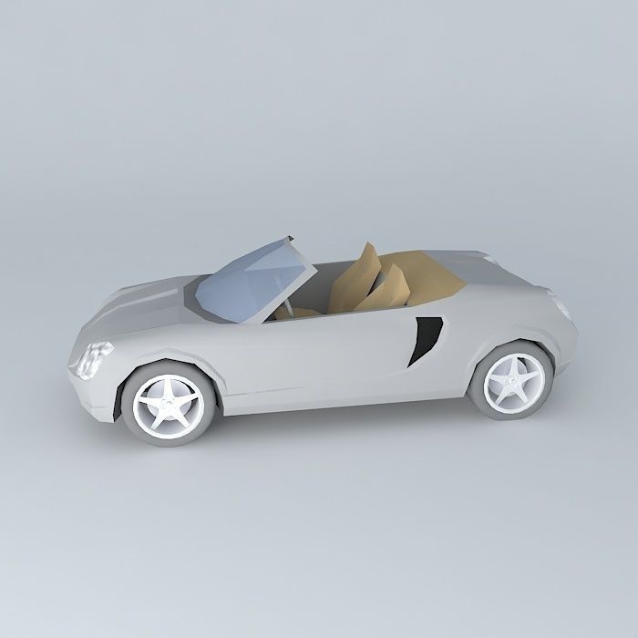 Toyota MR2 Free 3D model_2