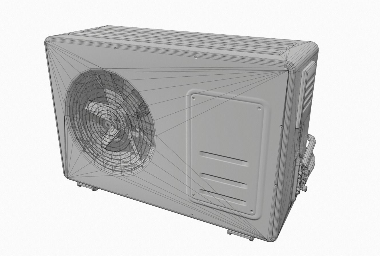 3D model Air conditioner VR / AR / lowpoly CGTrader