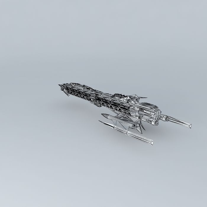 The Balaenoptra Class Tanker-Refinery TR322 3D model_4