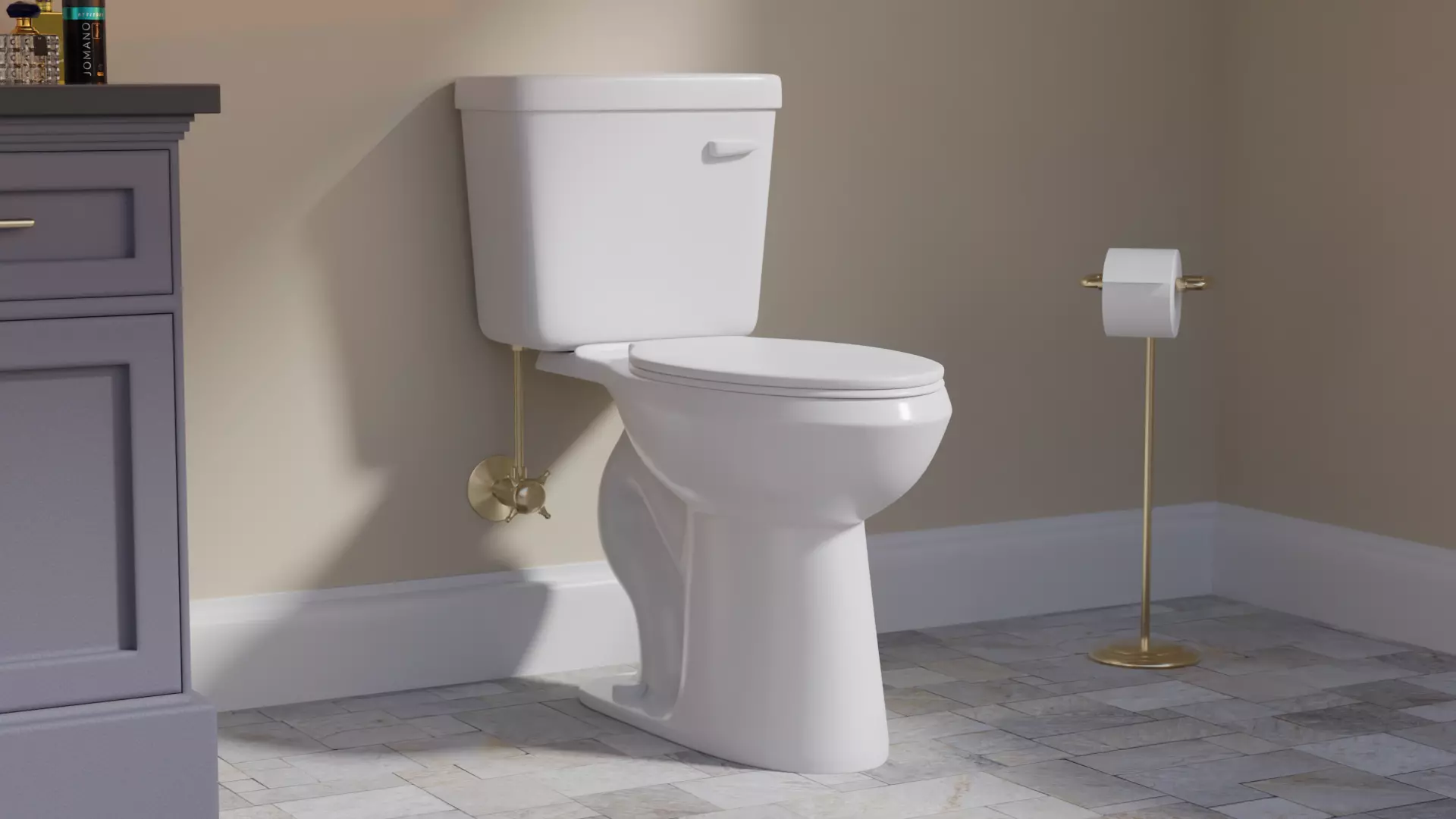 Water Closet 3D model_0