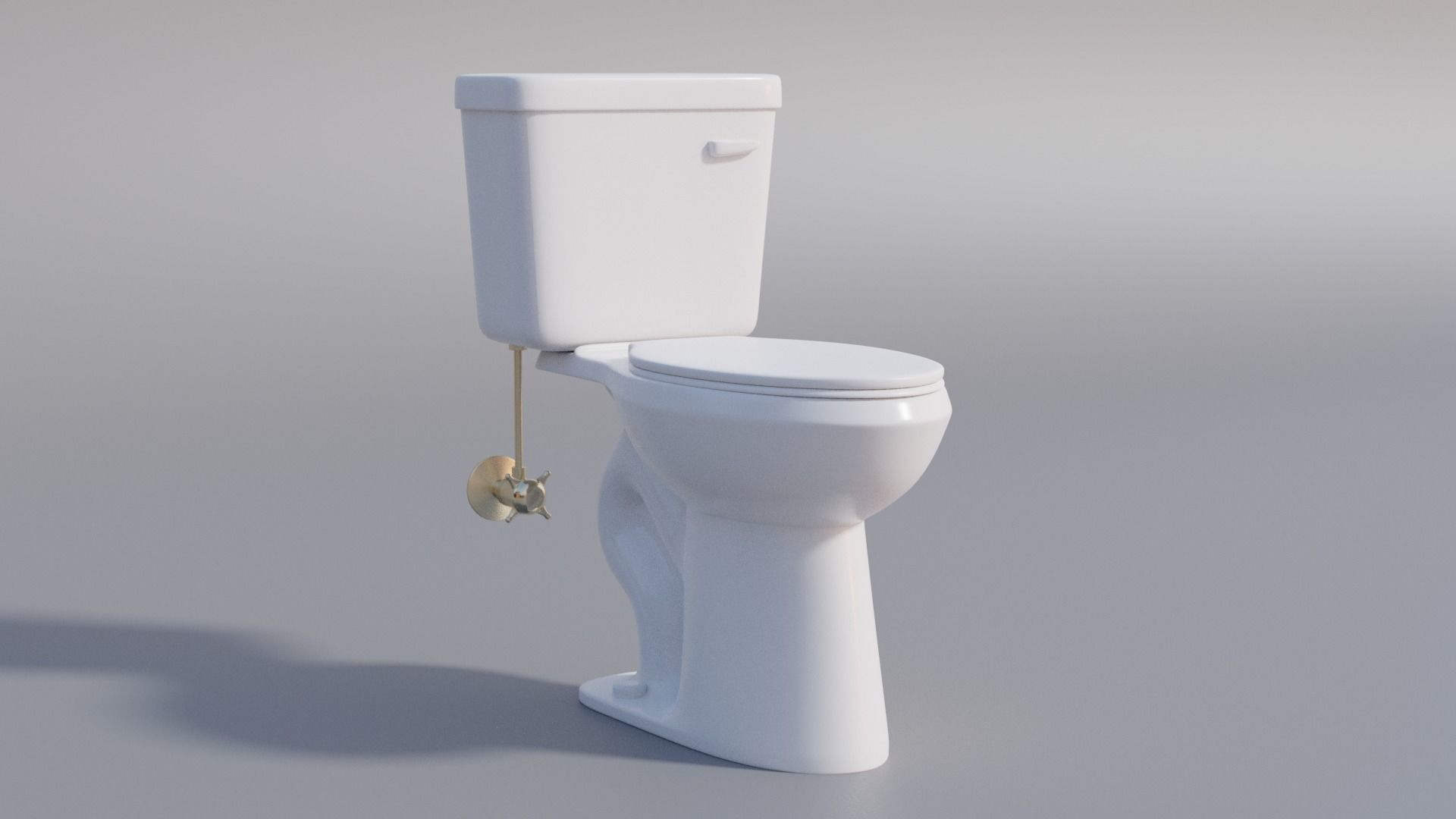 Water Closet 3D model_1