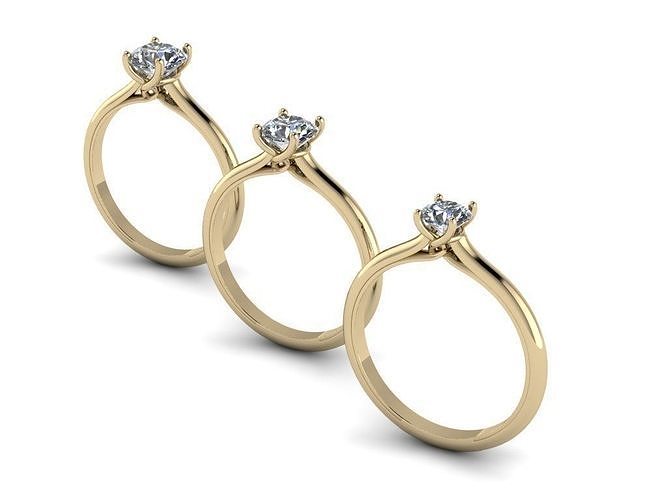 Jewelry Rings NINE RINGS  003 3D print model