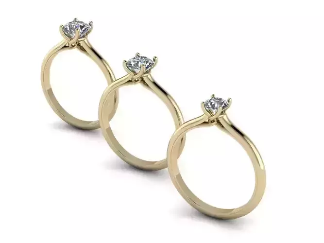 Jewelry Rings NINE RINGS  003 3D print model