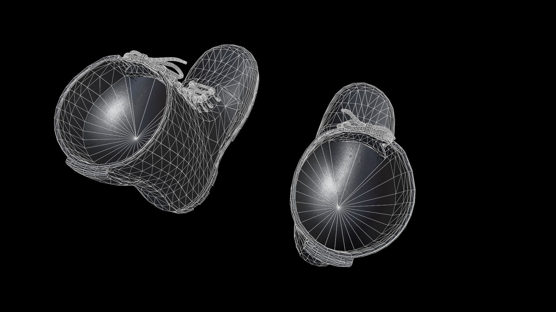 Military Boots Low-poly 3D model_10