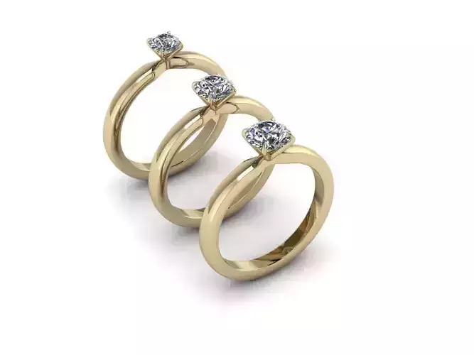 Jewelry Rings NINE RINGS  002 3D print model