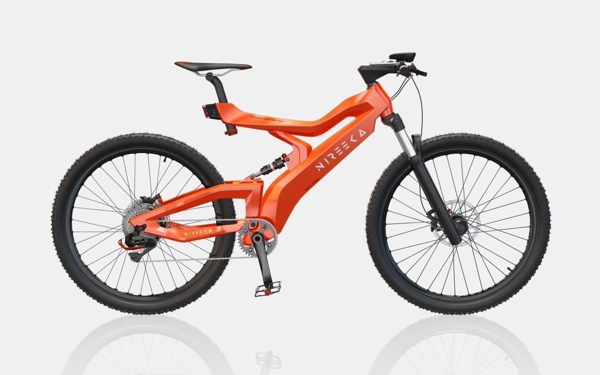 Electric bike 3D model 3D model_16