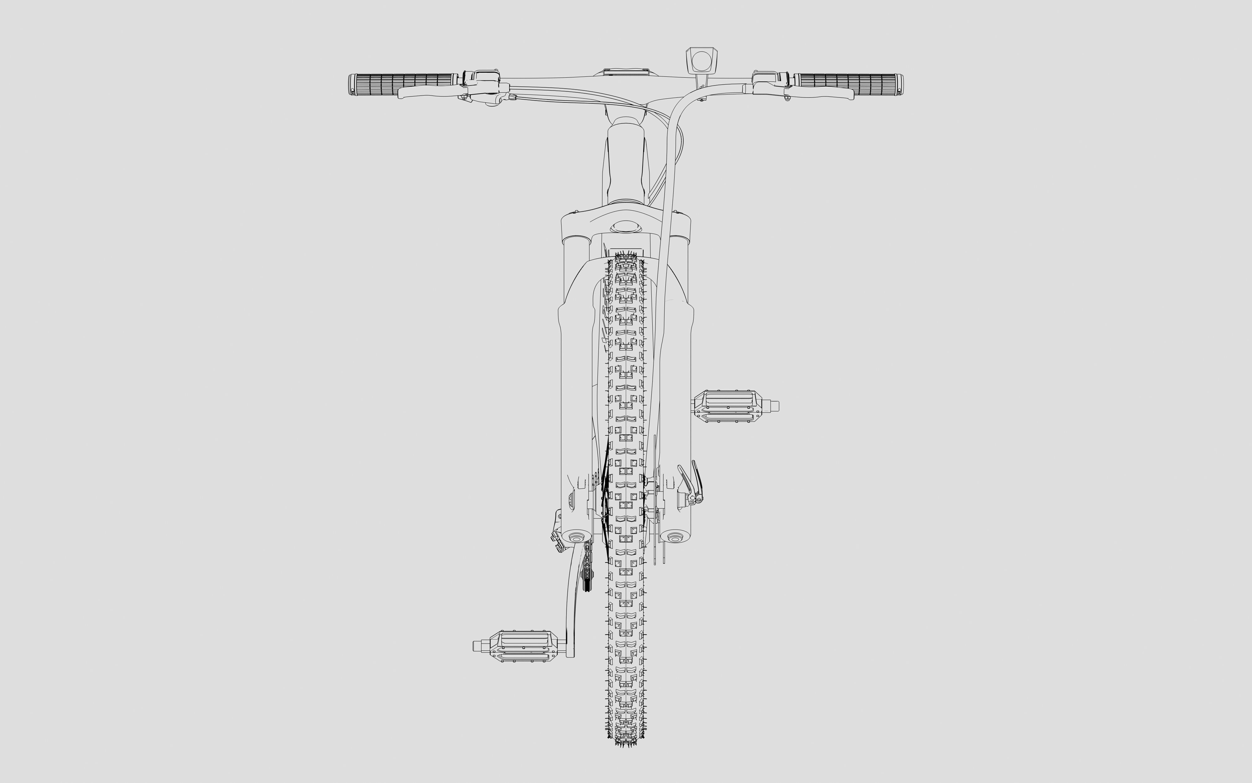 Electric bike 3D model 3D model_12