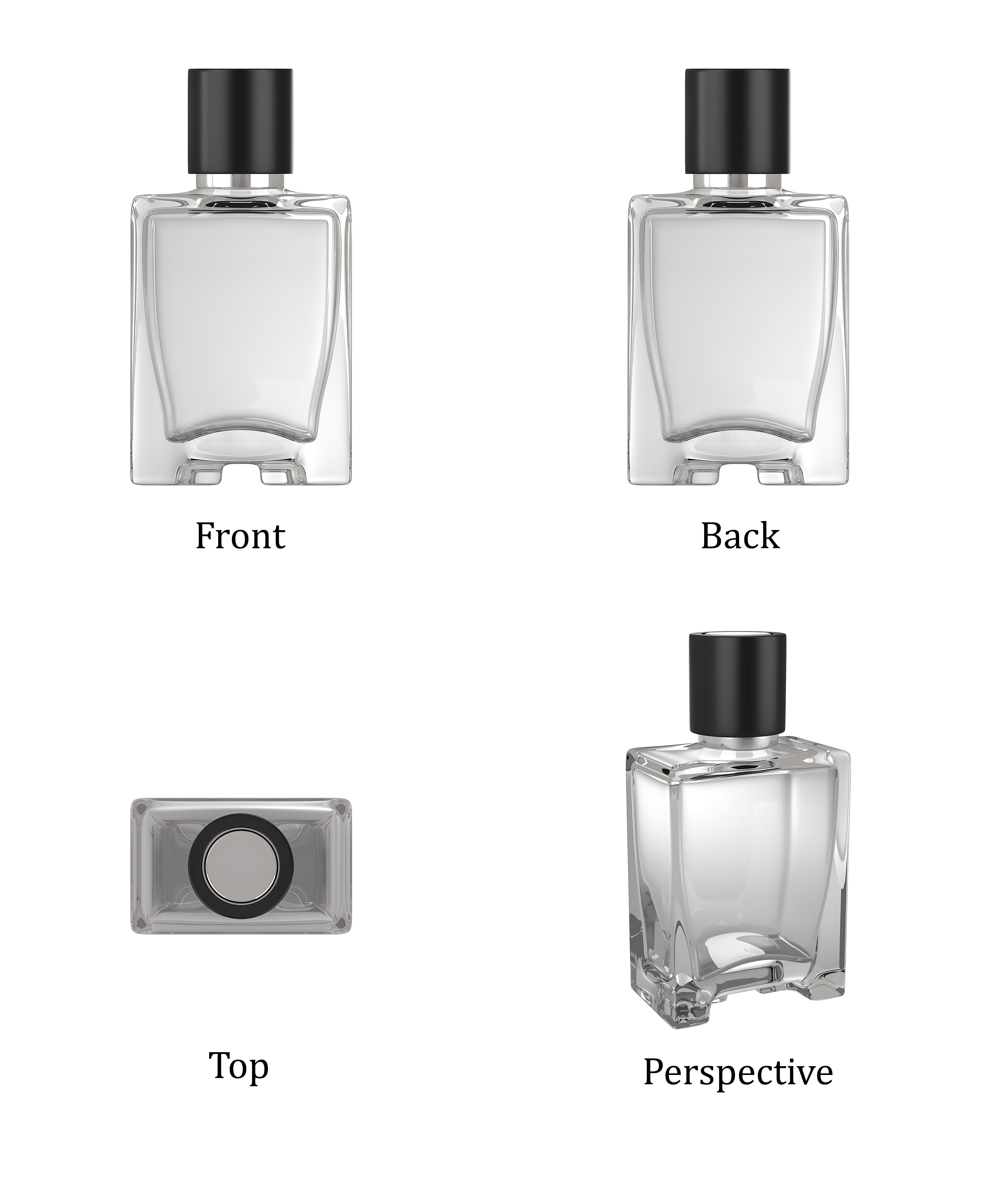 Perfume Bottle 3D model 3D model_3