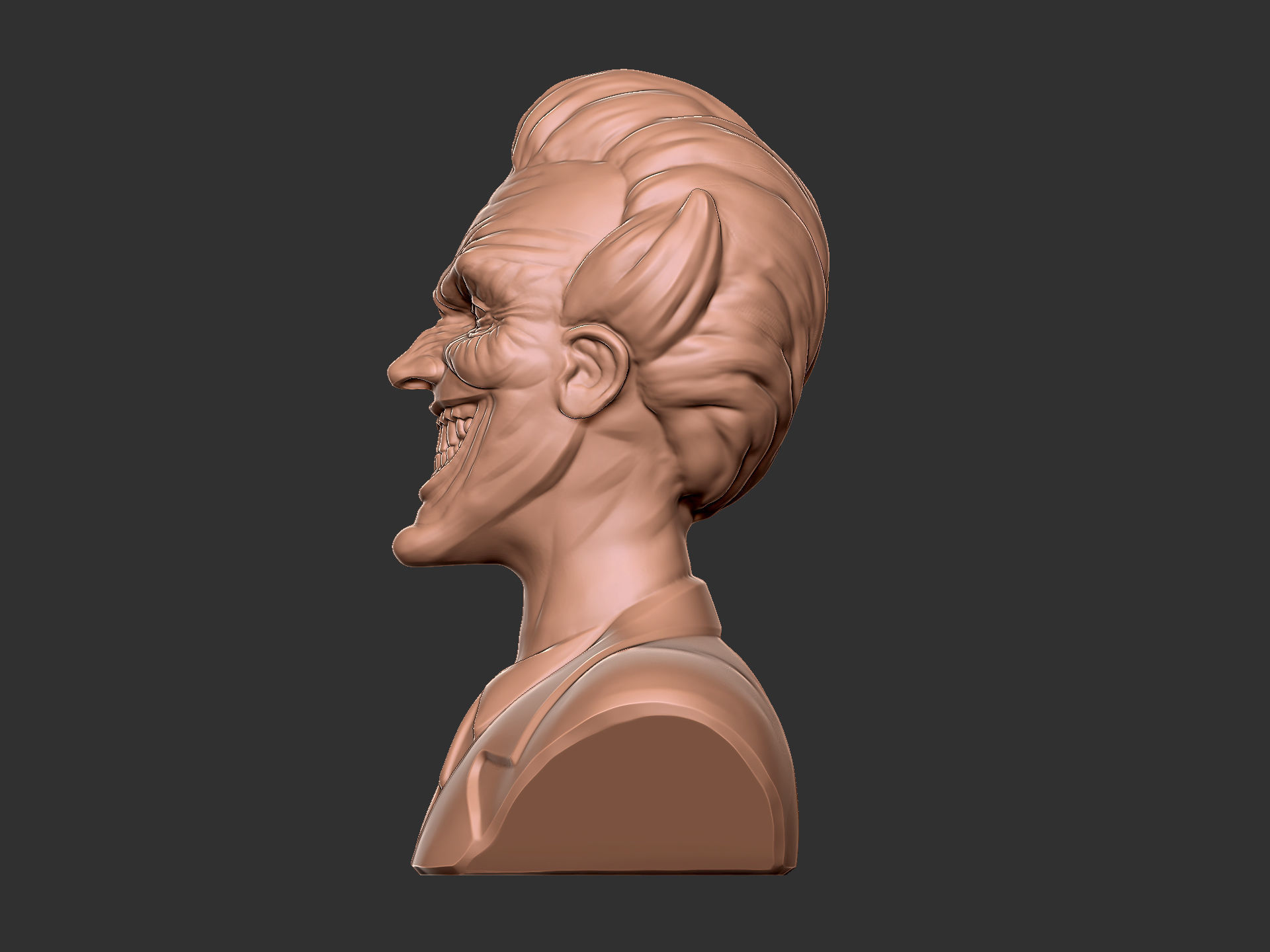 Character - Joker Bust Head Fan Art 3D print model_4