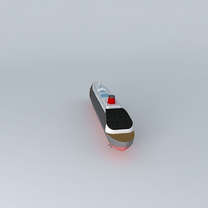 The Carpathian,Cruise Ship Free 3D model_2