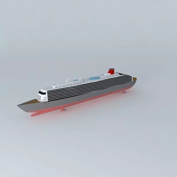 The Carpathian,Cruise Ship Free 3D model_0