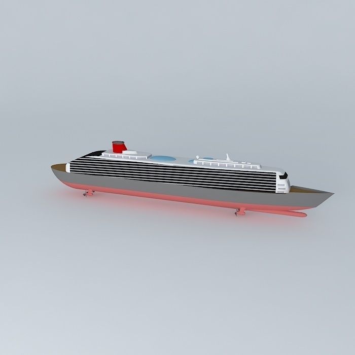The Carpathian,Cruise Ship Free 3D model_1