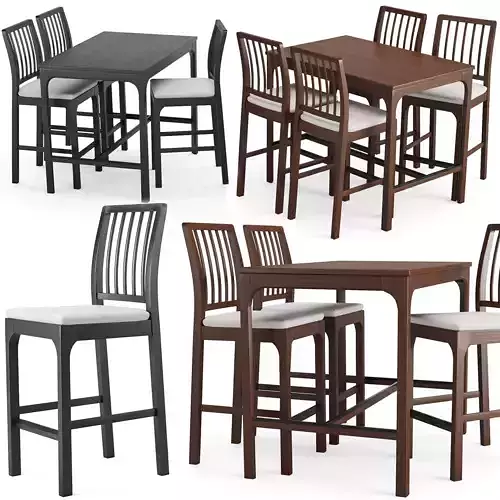 Table and chair Ekedalen