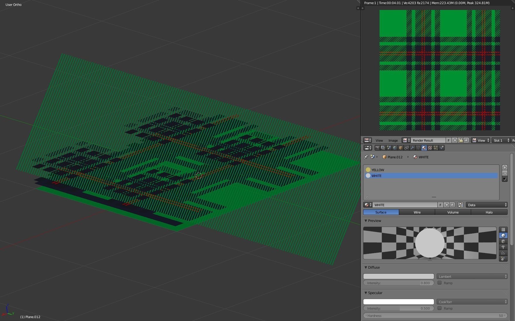 Bagpipe scottish 3D model_29