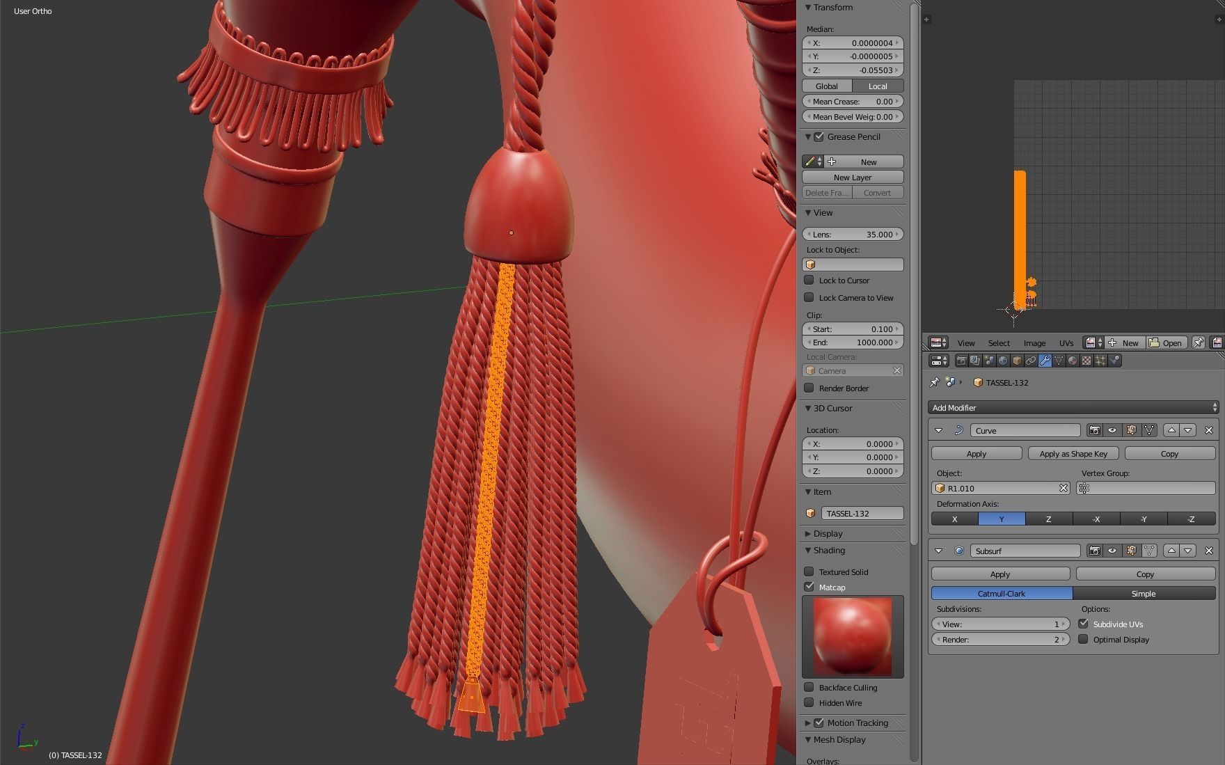 Bagpipe scottish 3D model_33