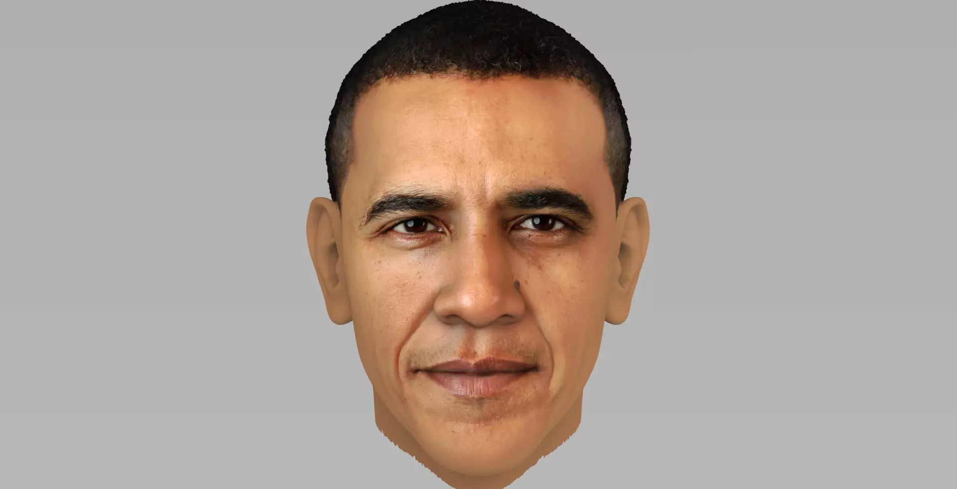 Barack Obama 3D model_0