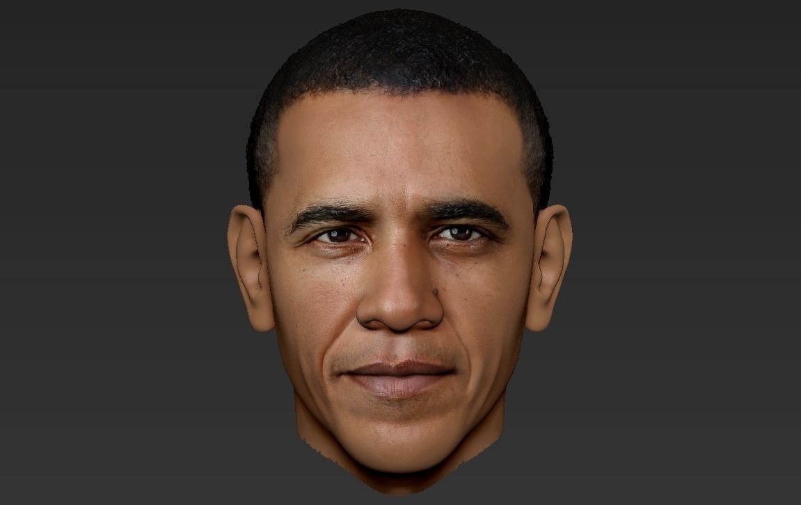 Barack Obama 3D model_14
