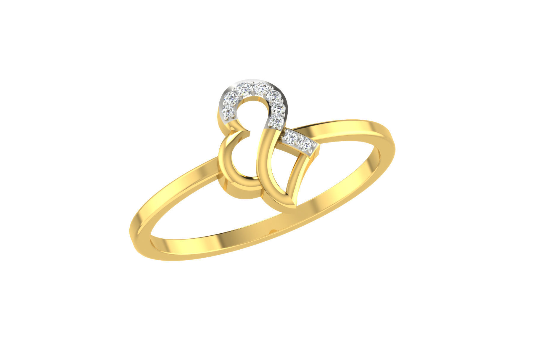 64 - 3DM STL RING MODEL LESS THAN 2GM LIGHT WT 3D print model_21