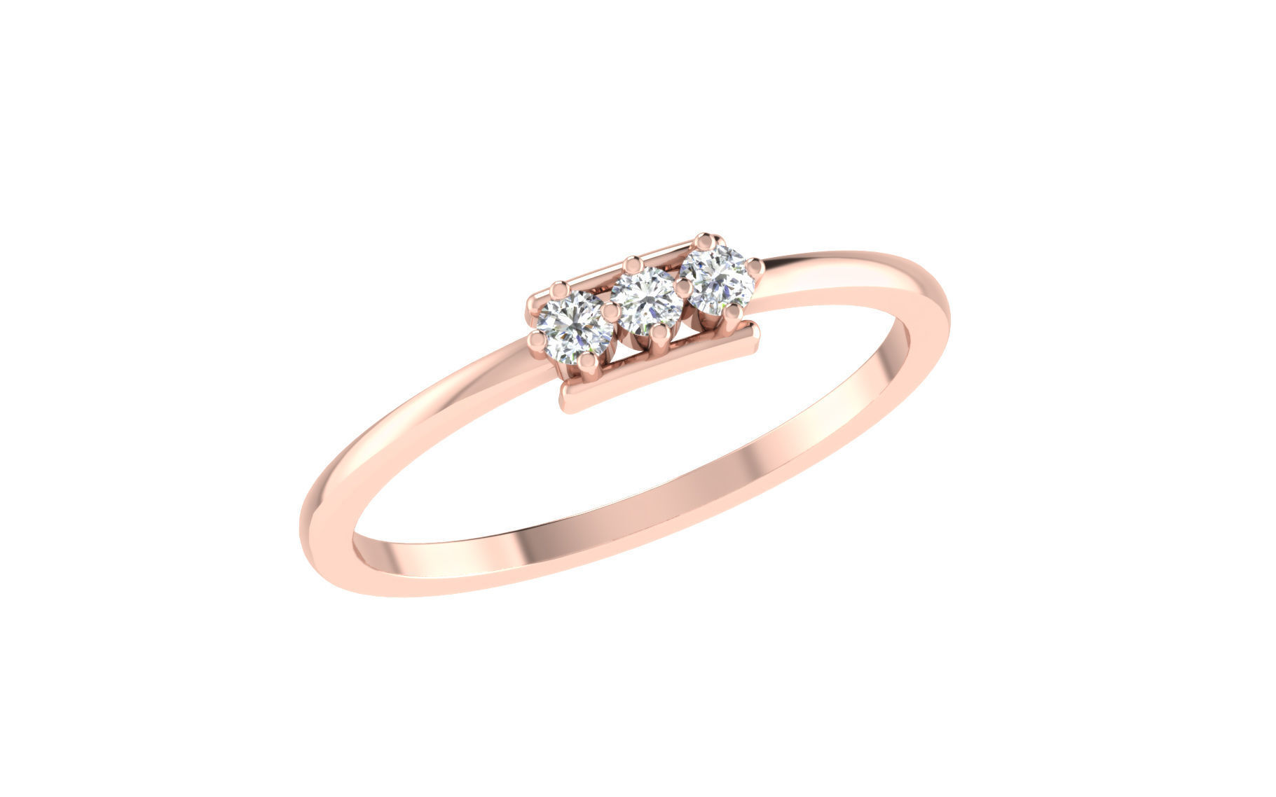 64 - 3DM STL RING MODEL LESS THAN 2GM LIGHT WT 3D print model_29