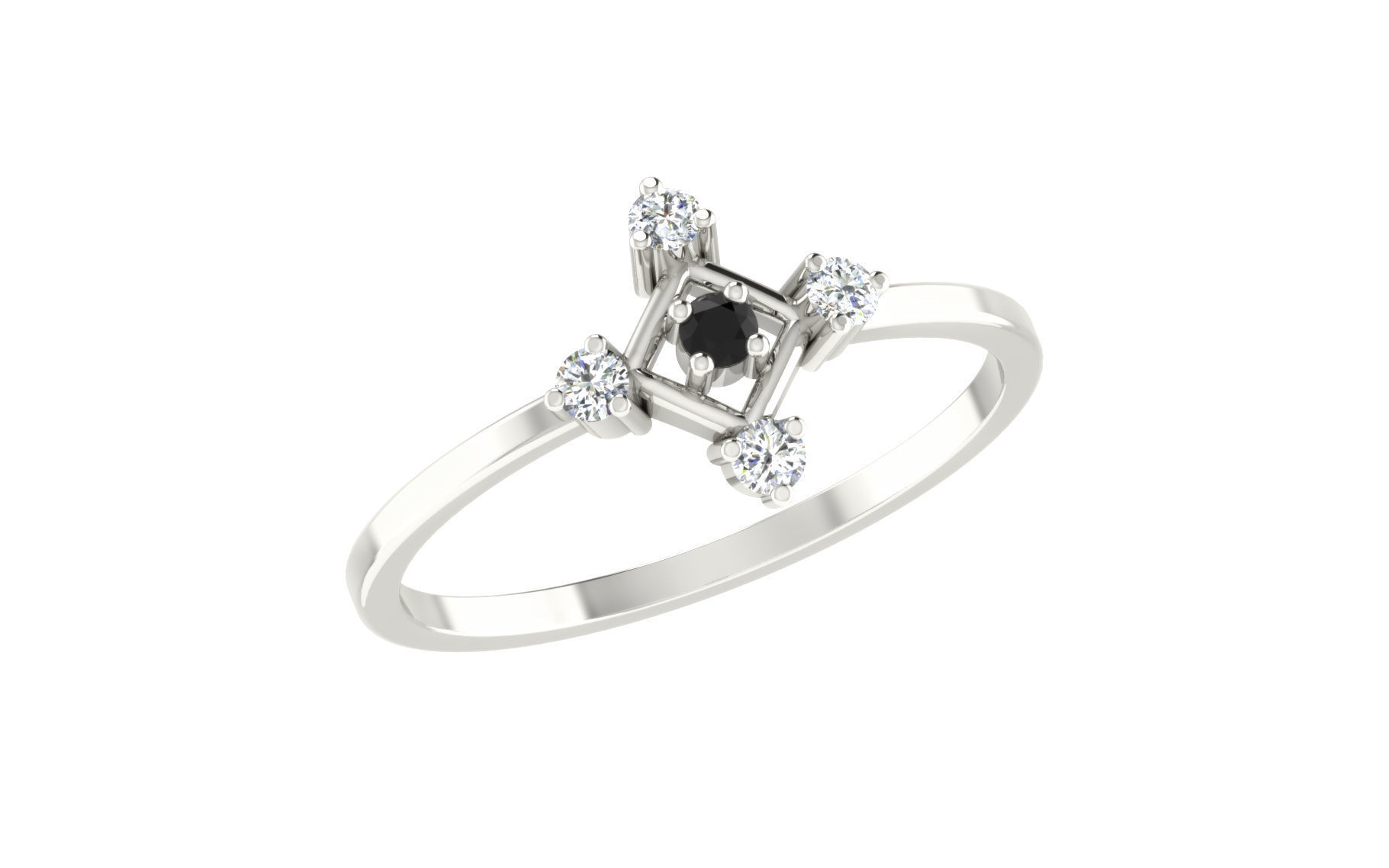 64 - 3DM STL RING MODEL LESS THAN 2GM LIGHT WT 3D print model_36