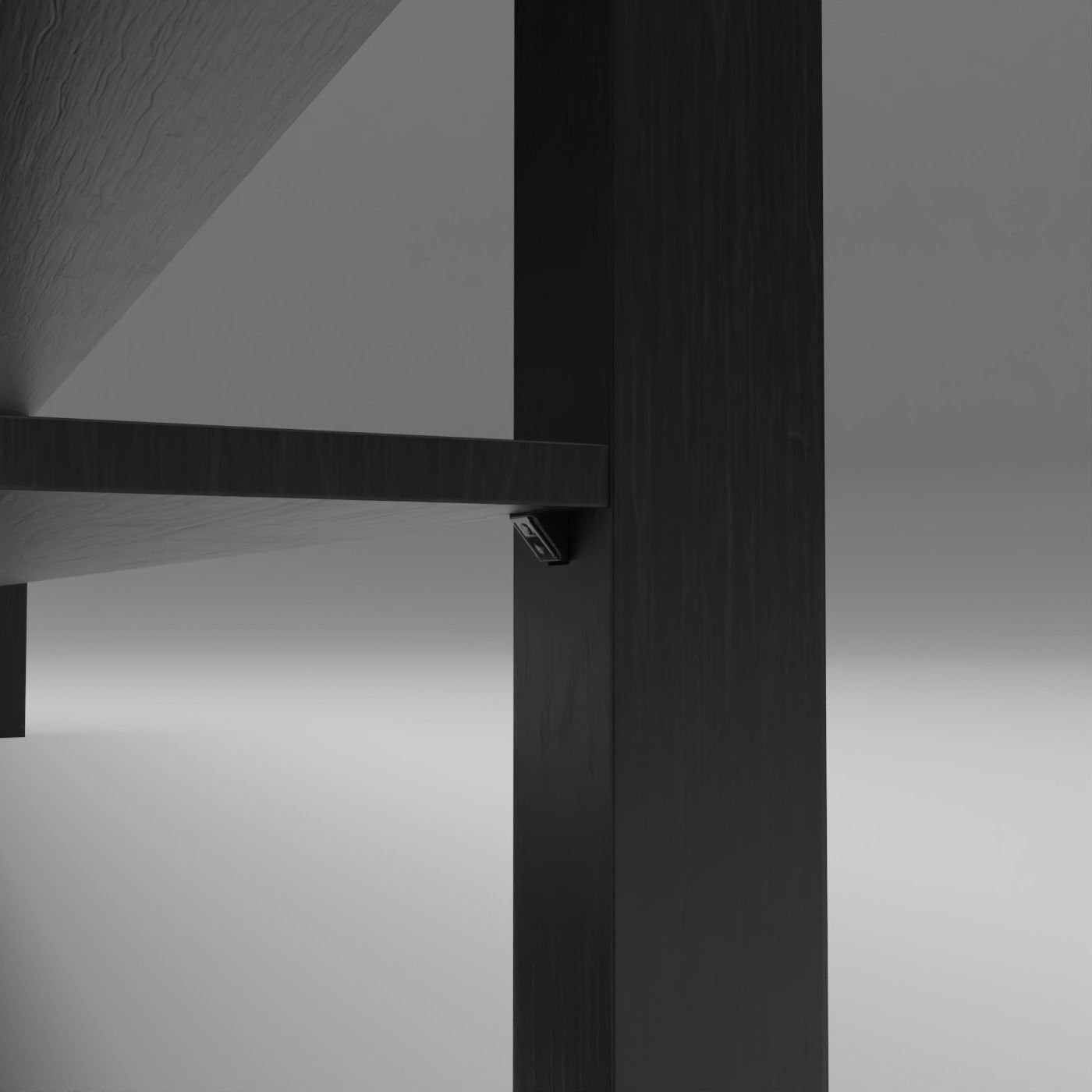 Coffee Table Generic Low-poly 3D model_2