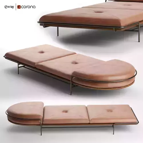 Geometric Daybed by Bassam Fellows