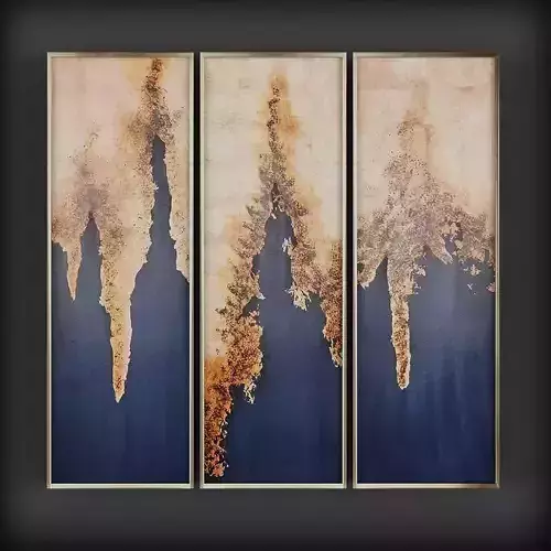 Picture Frames Low-poly 3D model