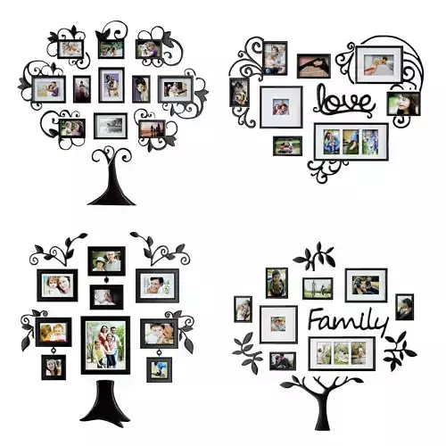 Family tree 3D model