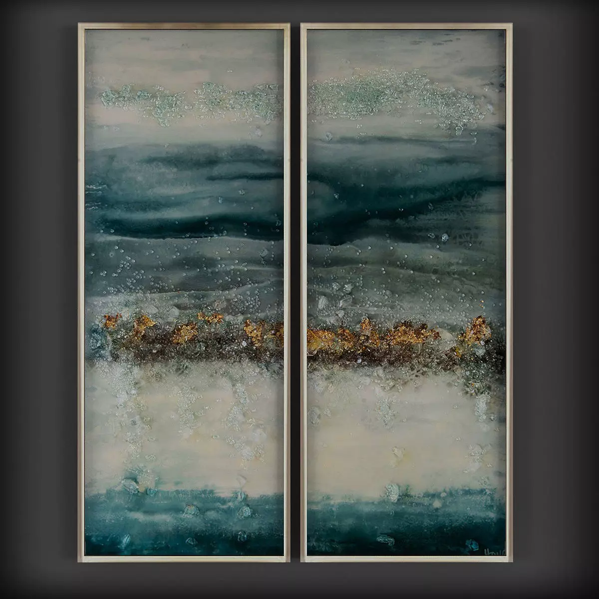 Picture Frames  Low-poly 3D model_0