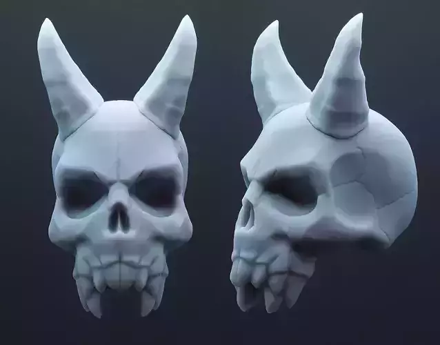 Monster Skulls 3D print model