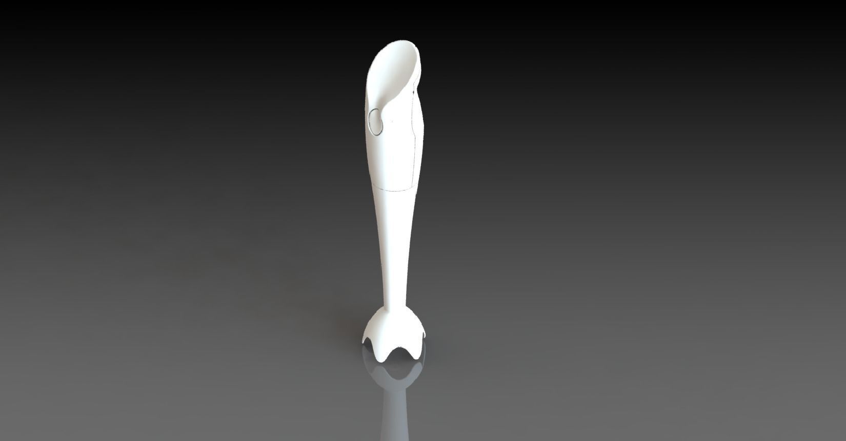 low poly hand blender low poly hand blender