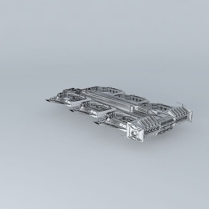 Infinity Class Fleet Tender TF87-A 3D model_4