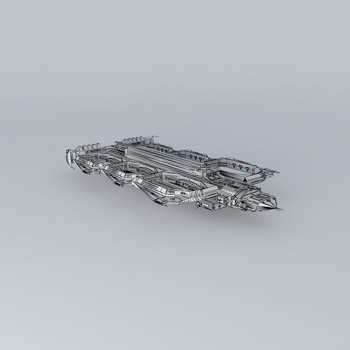 Infinity Class Fleet Tender TF87-A 3D model_3
