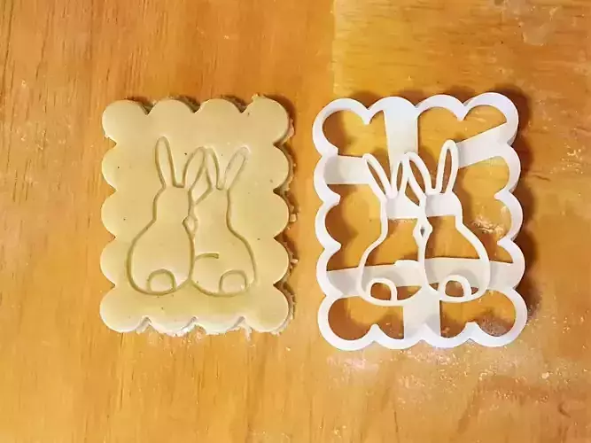 Bunnies Cookie Cutter