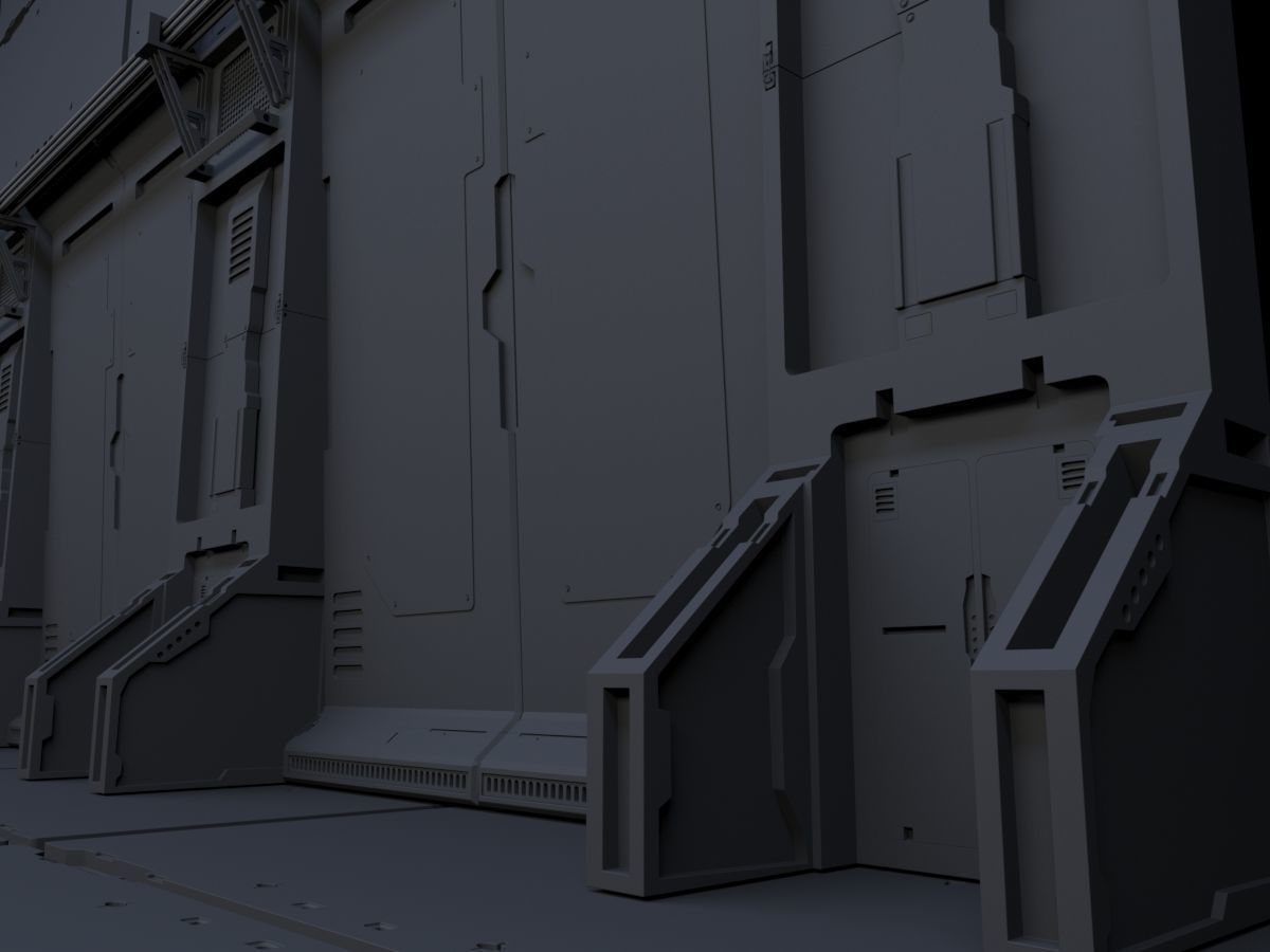 wall and flor asset V1 3D model_6