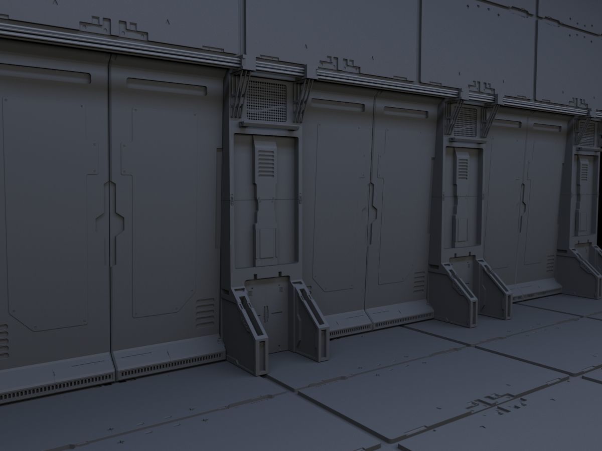 wall and flor asset V1 3D model_9