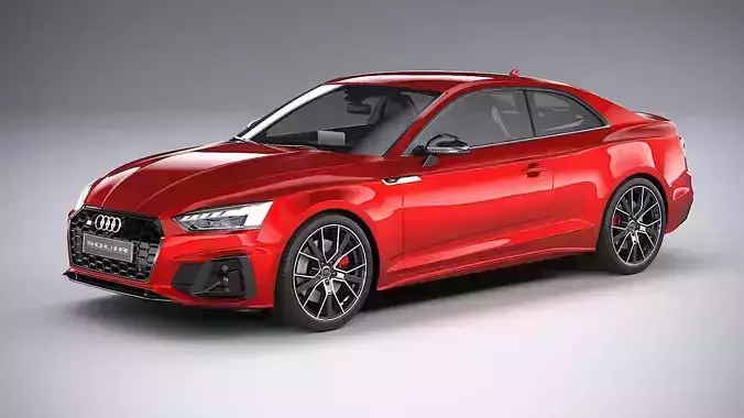 Audi S5 Coupe 2020 CoronaRender