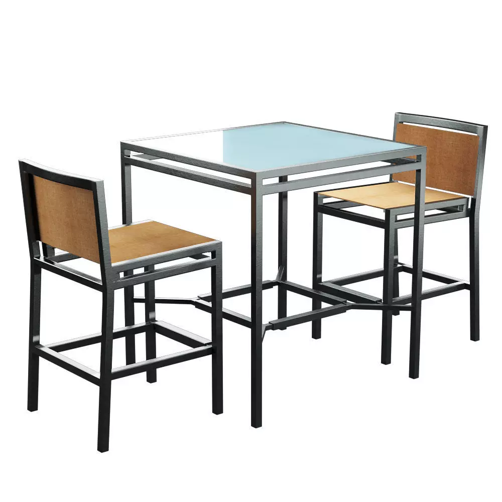 Laszlo Bar Height Table Low-poly 3D model