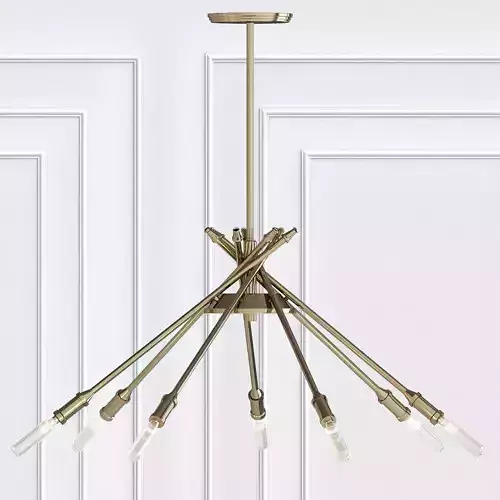 DONCASTER pendant light with six arms