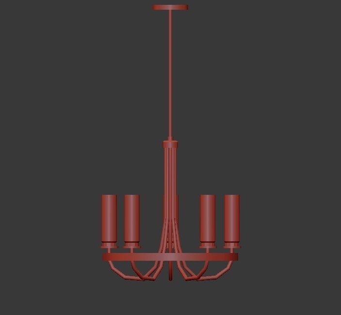 KEARNEY chandelier 3D model_2