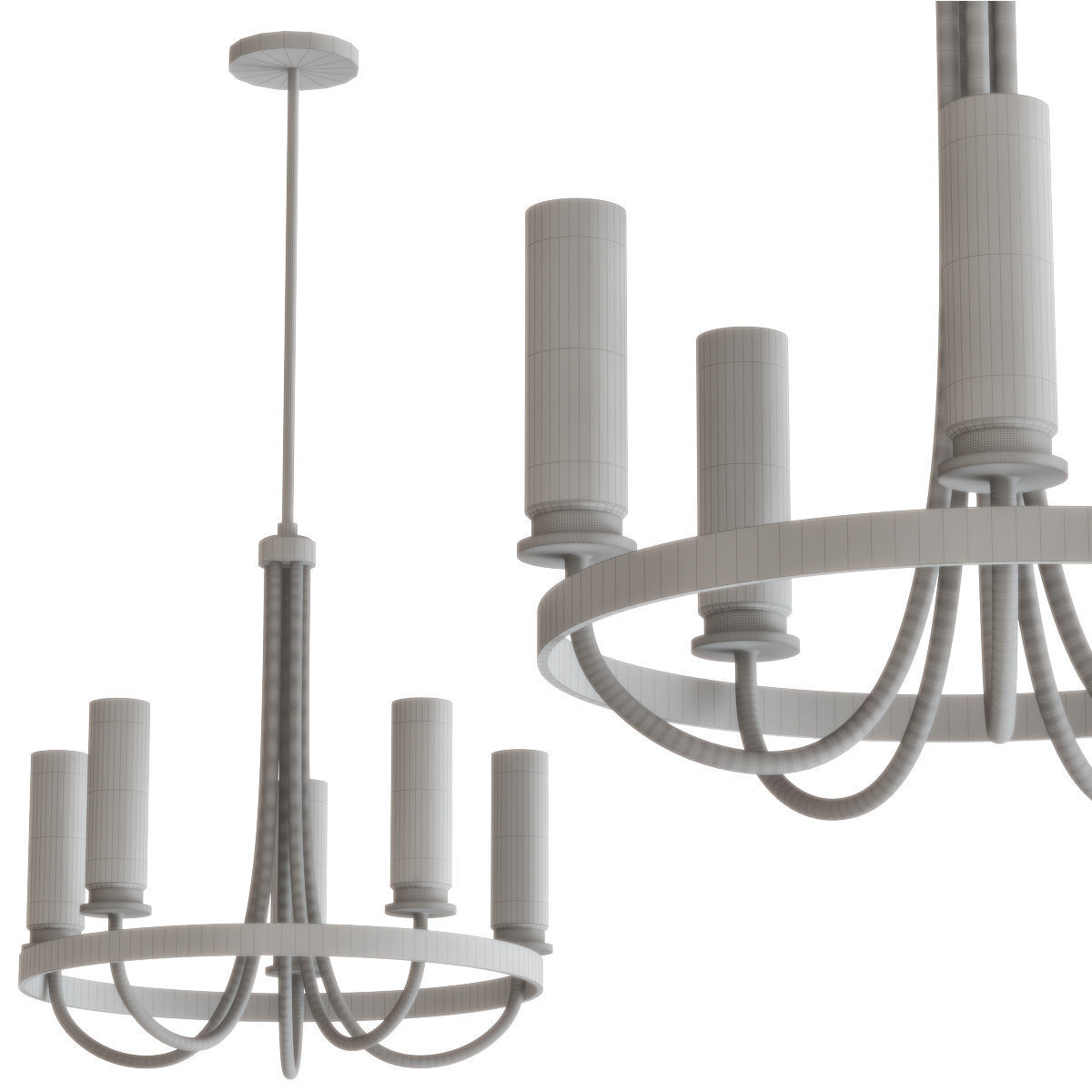 KEARNEY chandelier 3D model_1